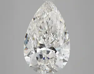 5.33ct F VVS2 Pear (IGI)