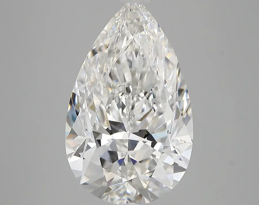 5.33ct F VVS2 Pear (IGI)