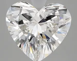 5.30ct F VVS2 Heart (IGI)