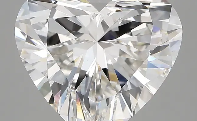 5.30ct F VVS2 Heart (IGI)
