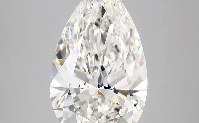 5.29ct F VVS2 Pear (IGI)