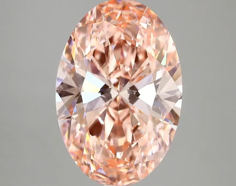 5.29ct FANCY VIVID  PINK VS1 Oval (IGI)
