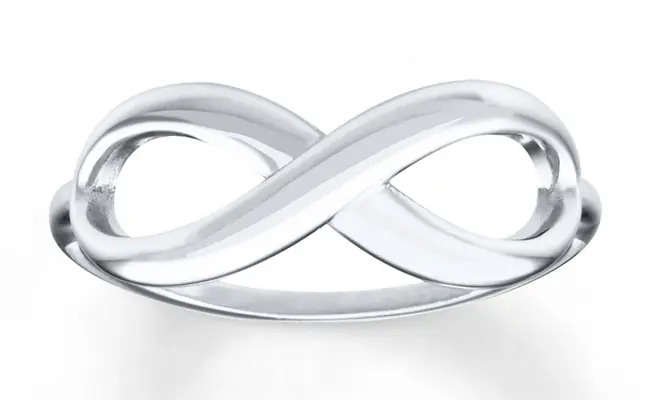 Sterling Silver Infinity Ring