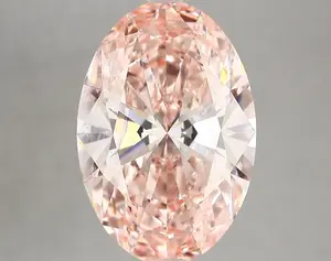 5.25ct FANCY INTENSE  PINK VS1 Oval (IGI)