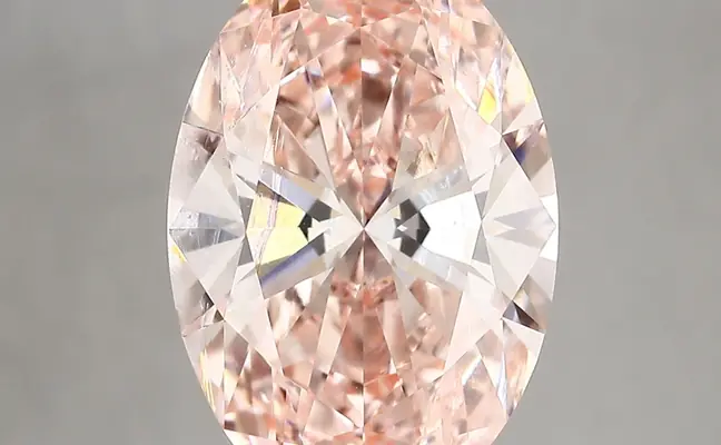 5.25ct FANCY INTENSE  PINK VS1 Oval (IGI)