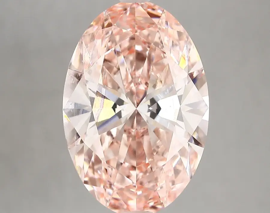 5.25ct FANCY INTENSE  PINK VS1 Oval (IGI)