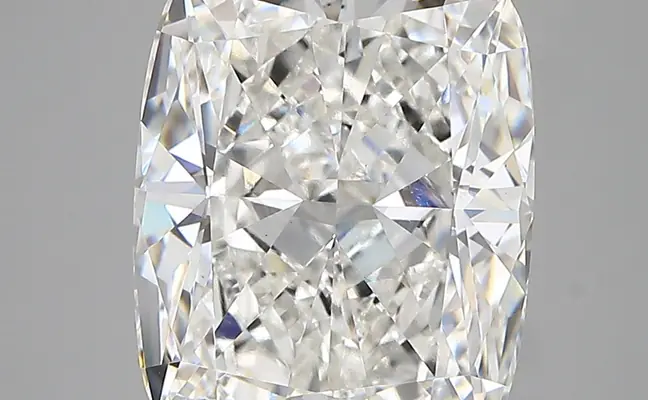 5.25ct F VVS2 Cushion (IGI)