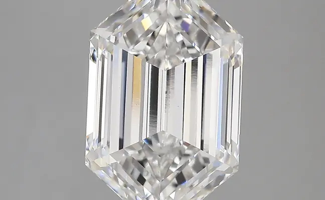 5.24ct E VVS2 Long Hexagon (IGI)