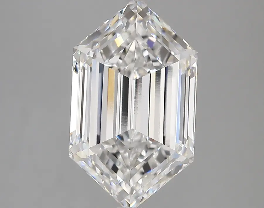 5.24ct E VVS2 Long Hexagon (IGI)