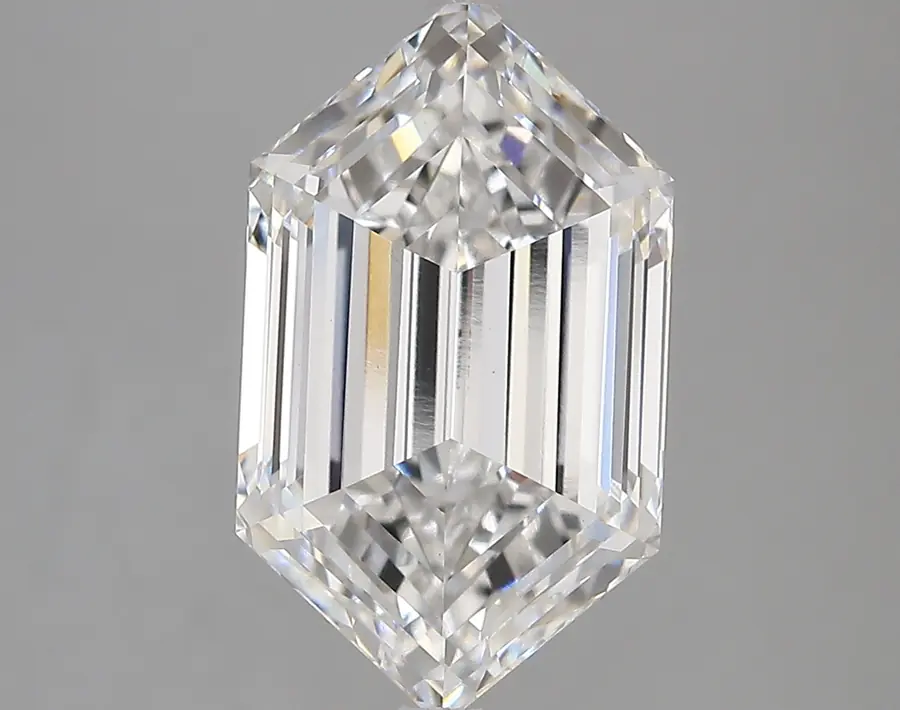 5.24ct E VVS2 Long Hexagon (IGI)