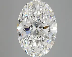 5.23ct E VVS2 Oval (IGI)