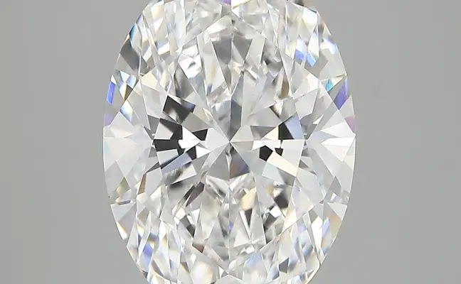5.23ct E VS1 Oval (IGI)