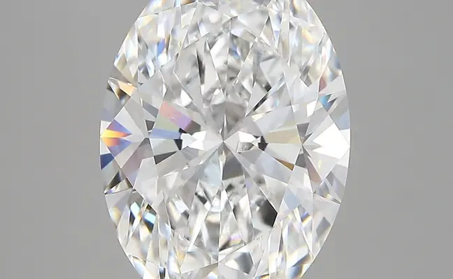 5.23ct E VS1 Oval (IGI)