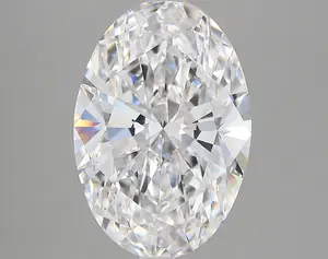5.21ct E VVS2 Oval (IGI)