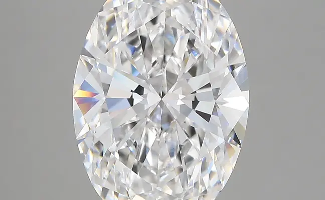 5.21ct E VVS2 Oval (IGI)