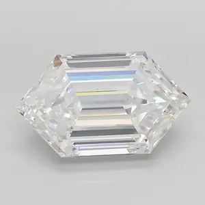 5.19ct E VS1 Long Hexagon (IGI)
