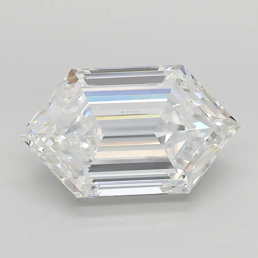 5.19ct E VS1 Long Hexagon (IGI)