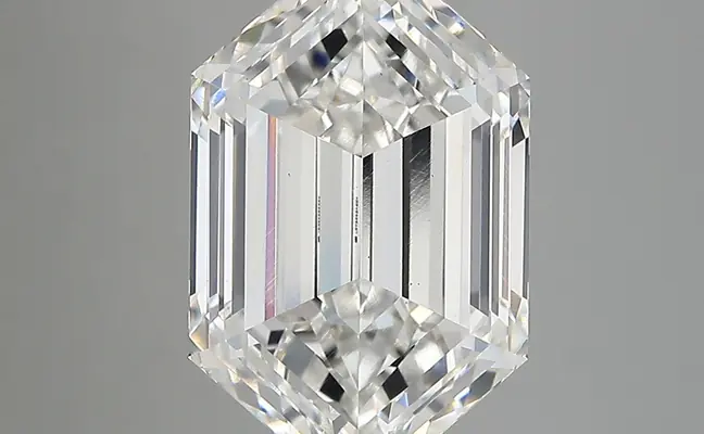 5.19ct E VS1 Long Hexagon (IGI)
