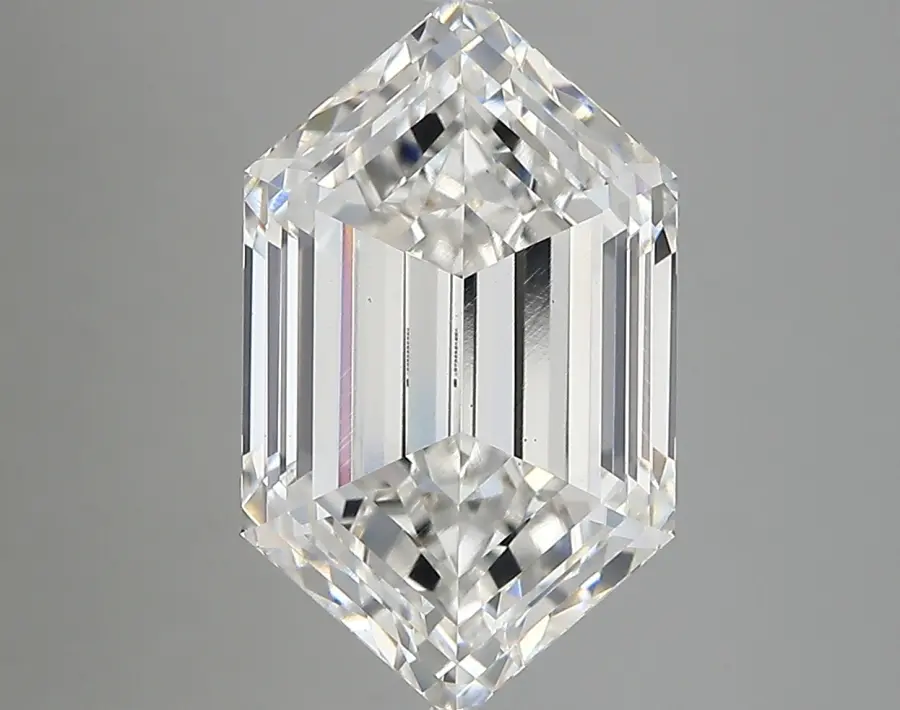 5.19ct E VS1 Long Hexagon (IGI)