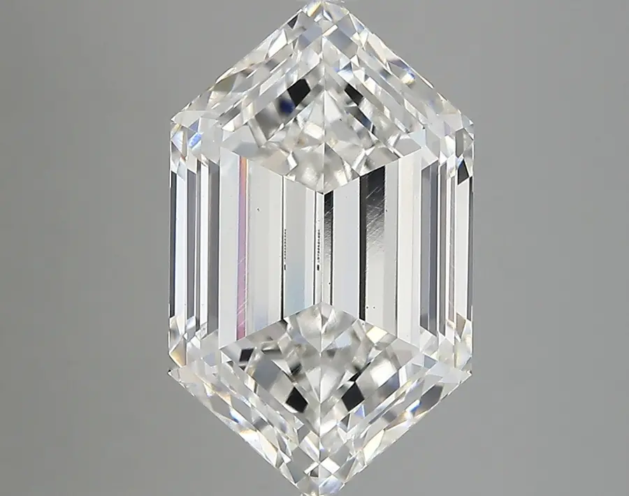 5.19ct E VS1 Long Hexagon (IGI)