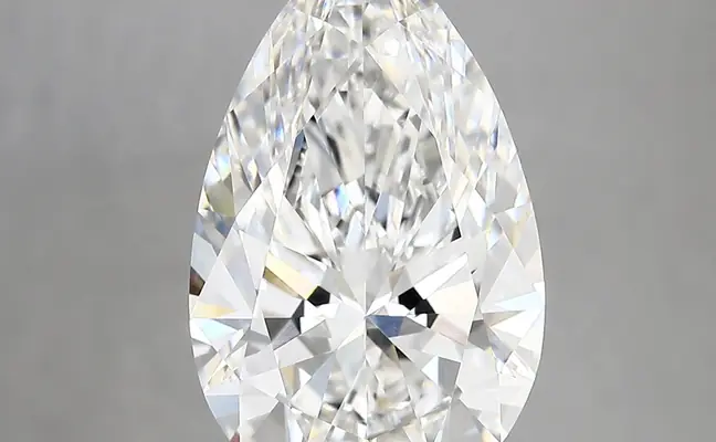 5.18ct E VVS2 Pear (IGI)