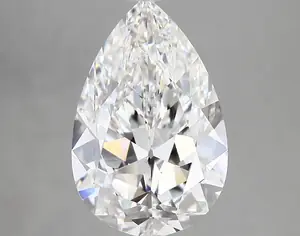5.18ct D VS1 Pear (IGI)
