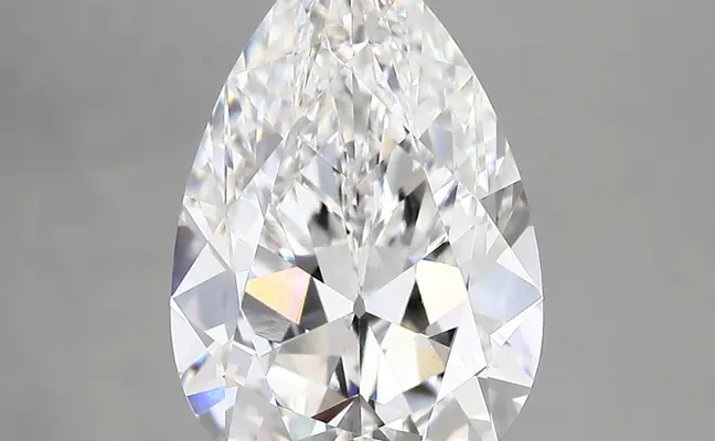 5.18ct D VS1 Pear (IGI)