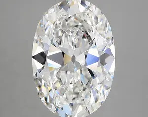 5.18ct F VS1 Oval Old Miner (IGI)