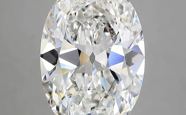 5.18ct F VS1 Oval Old Miner (IGI)