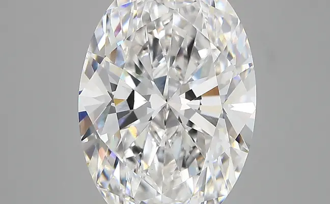 5.18ct D VS1 Oval (IGI)