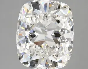 5.18ct F VVS2 Cushion (IGI)