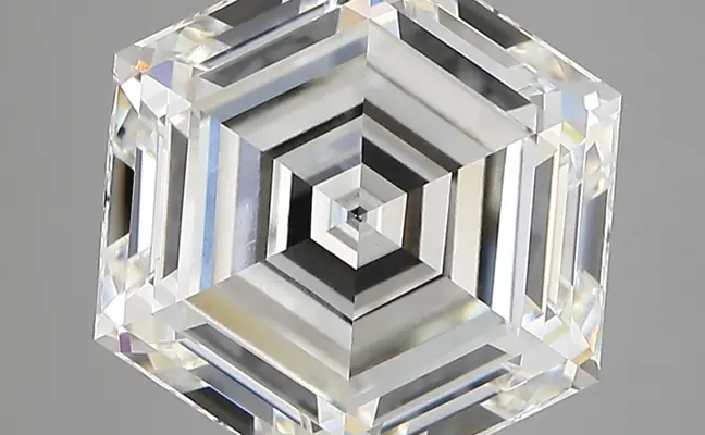 5.18ct G VVS2 Hexagon (IGI)
