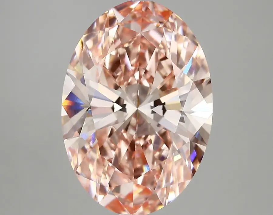 5.18ct FANCY VIVID  PINK VS1 Oval (IGI)