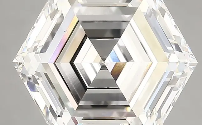 5.15ct D VS1 Hexagon (IGI)