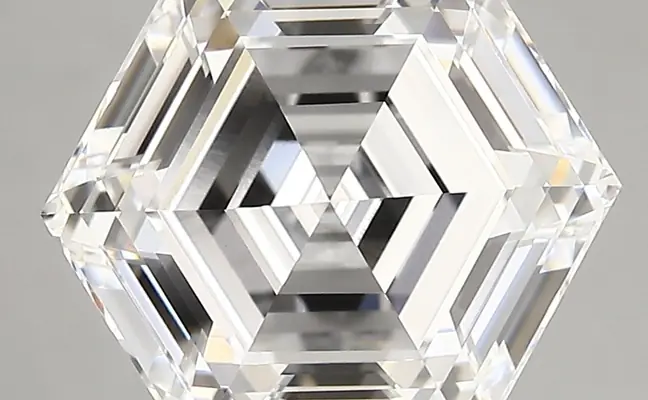 5.15ct D VVS2 Hexagon (IGI)