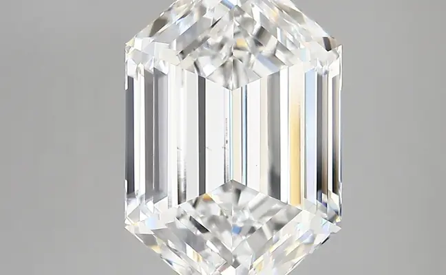 5.14ct E VVS2 Long Hexagon (IGI)