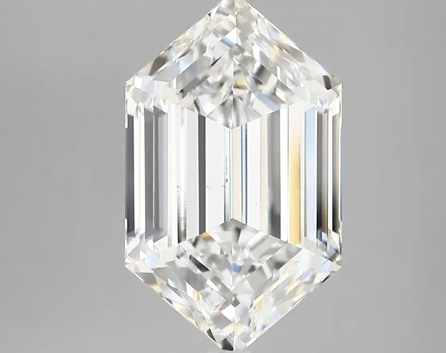 5.14ct E VVS2 Long Hexagon (IGI)