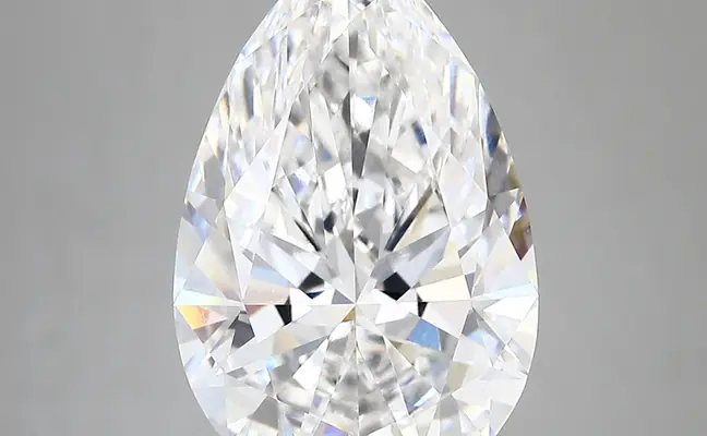 5.13ct D VVS2 Pear (IGI)