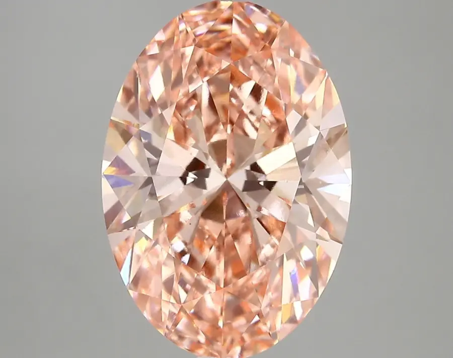 5.13ct FANCY VIVID  PINK VS1 Oval (IGI)