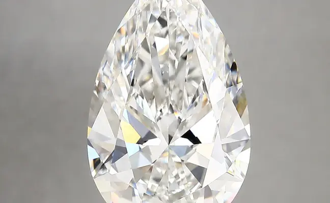 5.12ct F VS1 Pear (IGI)