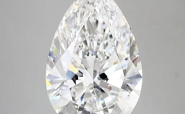 5.12ct E VVS2 Pear (IGI)