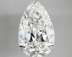 5.12ct F VVS2 Pear (IGI)