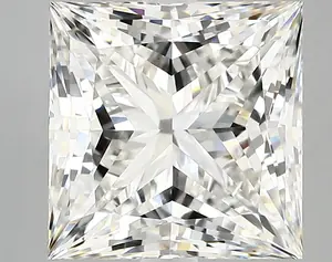5.12ct F VVS2 Princess (IGI)