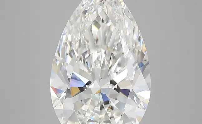 5.11ct F VVS2 Pear (IGI)