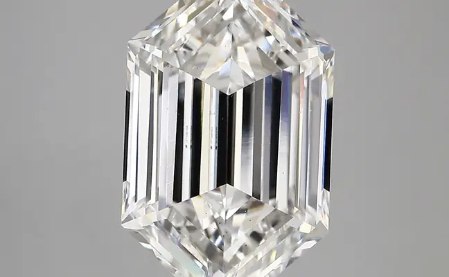 5.11ct E VS1 Long Hexagon (IGI)