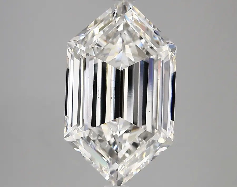 5.11ct E VS1 Long Hexagon (IGI)