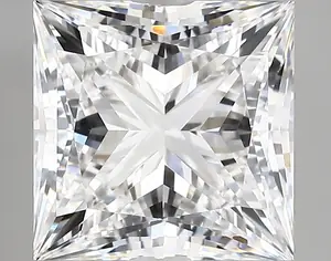 5.10ct E VVS2 Princess (IGI)