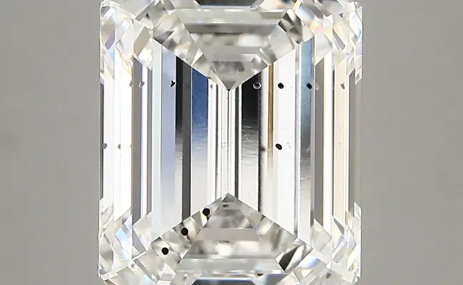 5.09ct F SI1 Emerald (IGI)