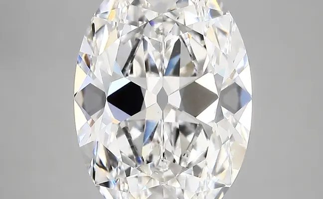 5.07ct F VVS2 Oval Old Miner (IGI)