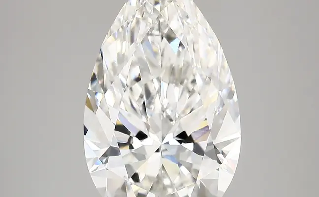 5.06ct F VVS2 Pear (IGI)